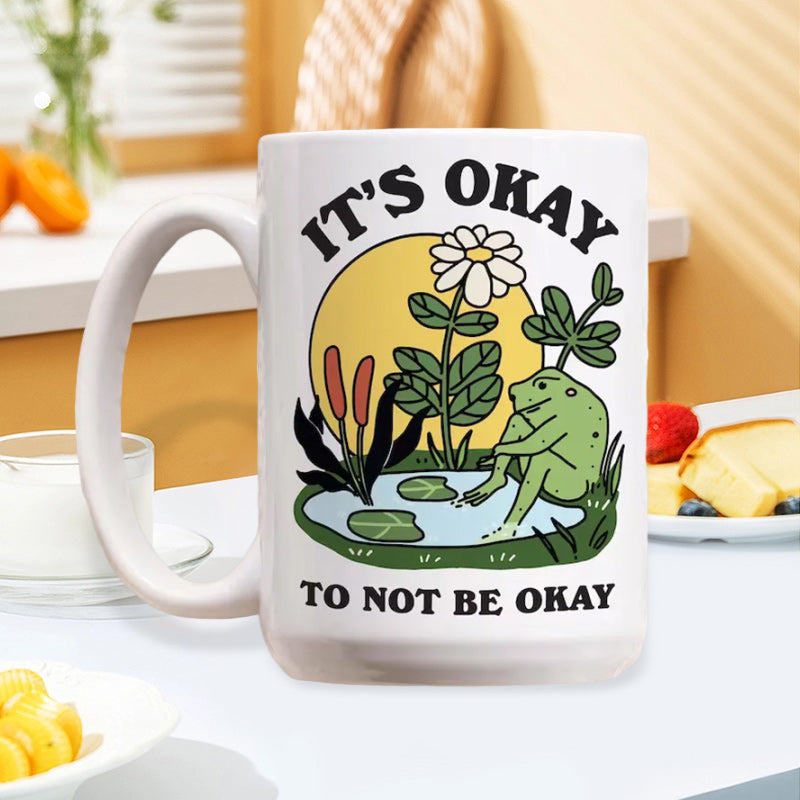 Funny Frog Coffee Mug