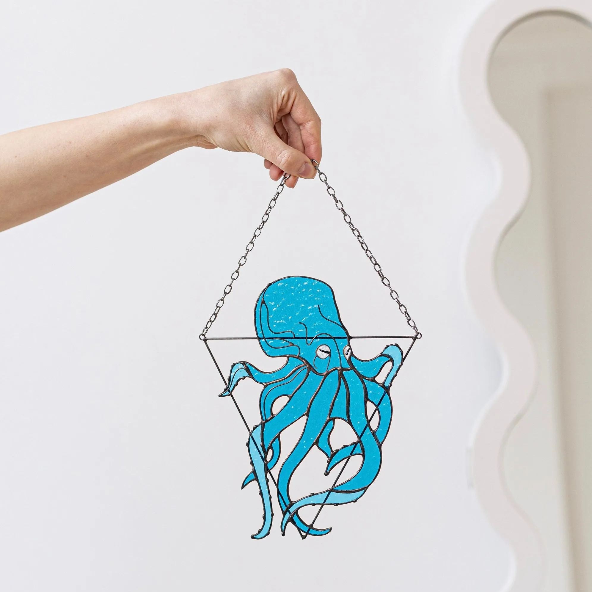 🐙Octopus Stained Suncatcher- Window Wall Hangings