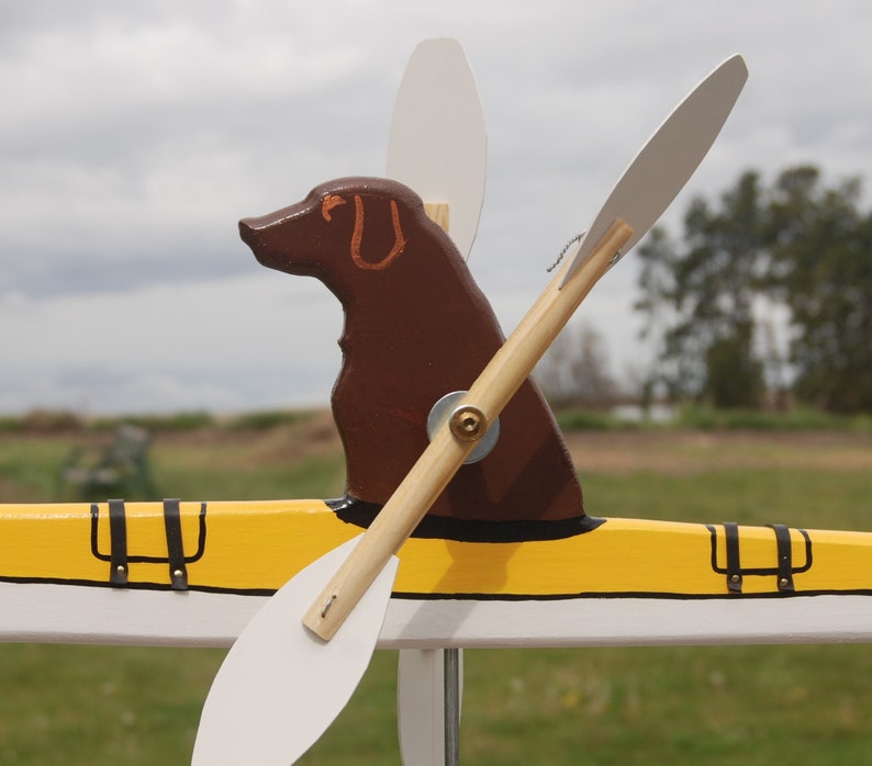 🐾LABRADOR & KAYAK WHIRLIGIG
