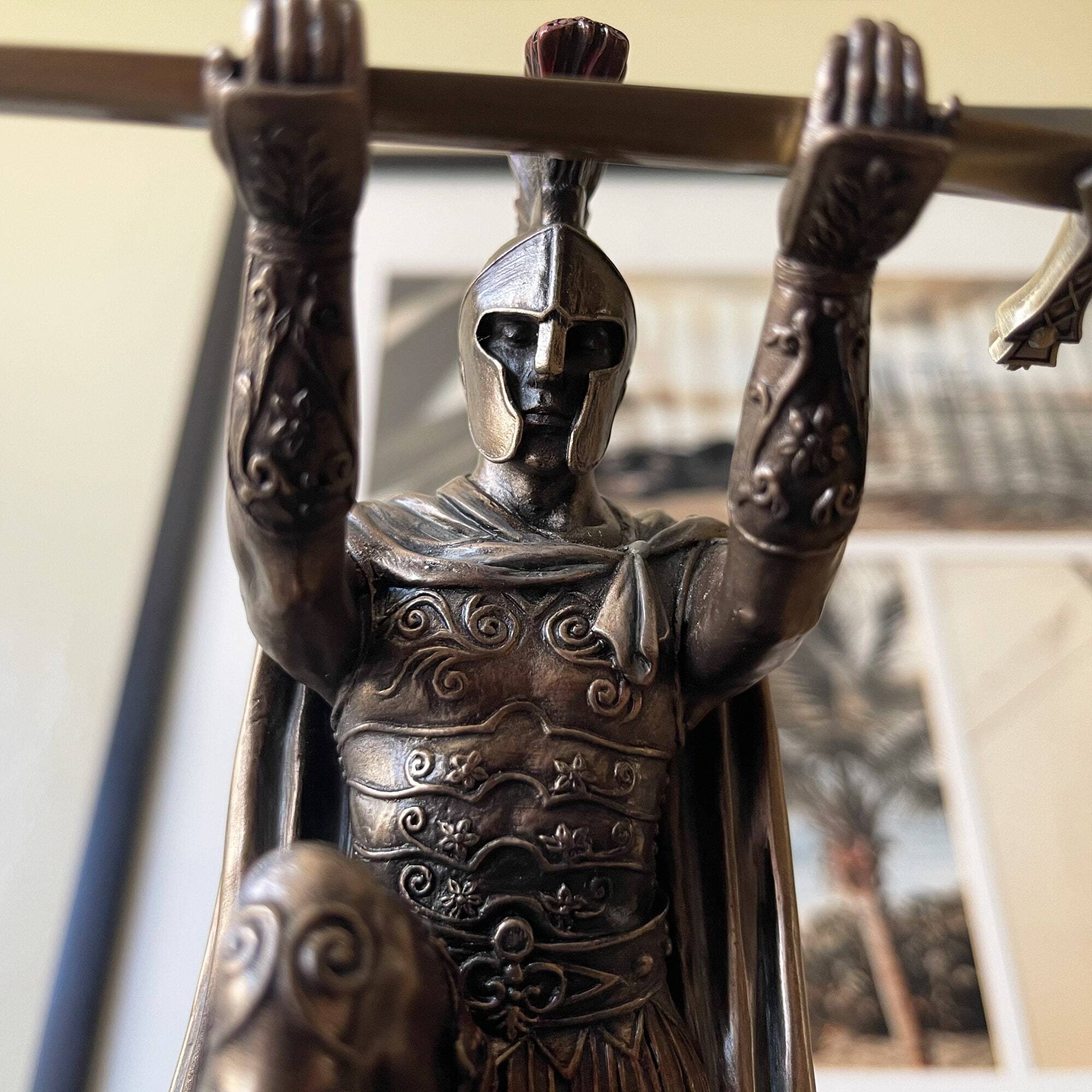 🔥Hot Sale 50% OFF🔥Greece Commander Statue Desk Decoration Pen Holder