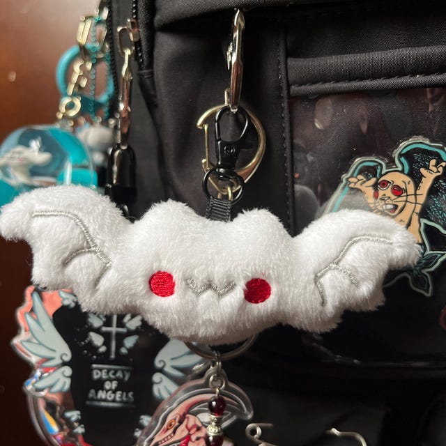 Cute Bat Keychain