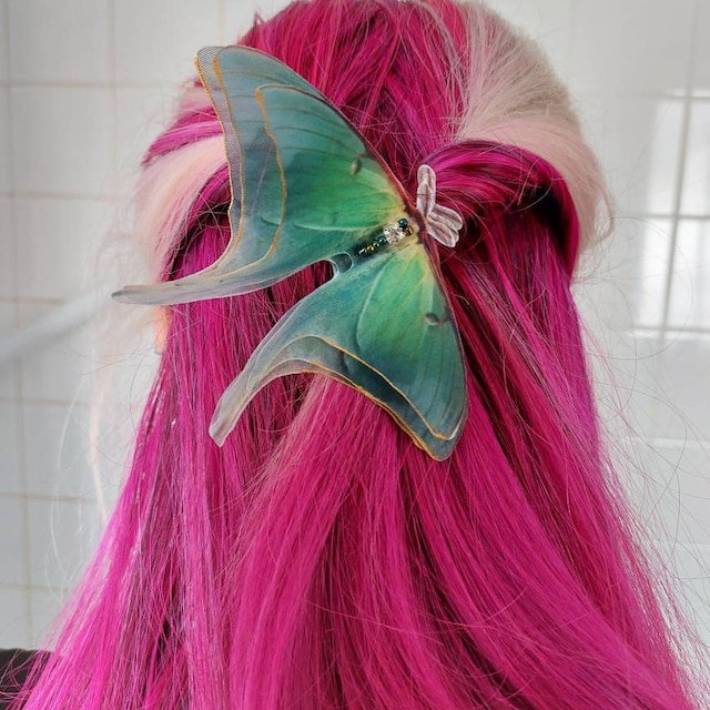 🦋Colored Moth Hair Clips