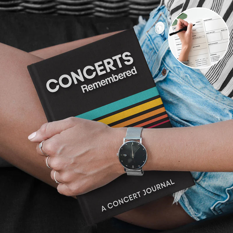 🎹Concert Journal | Track Favorite Concerts