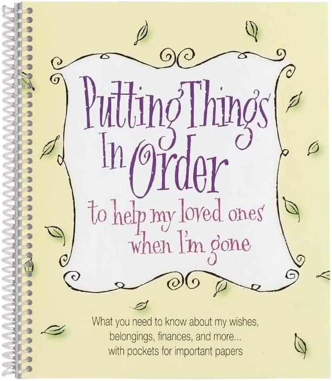 Putting Things In Order to help my loved ones when I'm gone🔥BUY 2 FREE SHIPPING