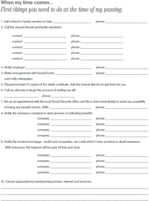 Putting Things In Order to help my loved ones when I'm gone🔥BUY 2 FREE SHIPPING