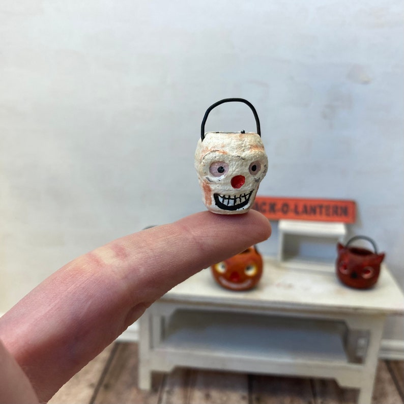 🎃Halloween candy bucket ornaments💀