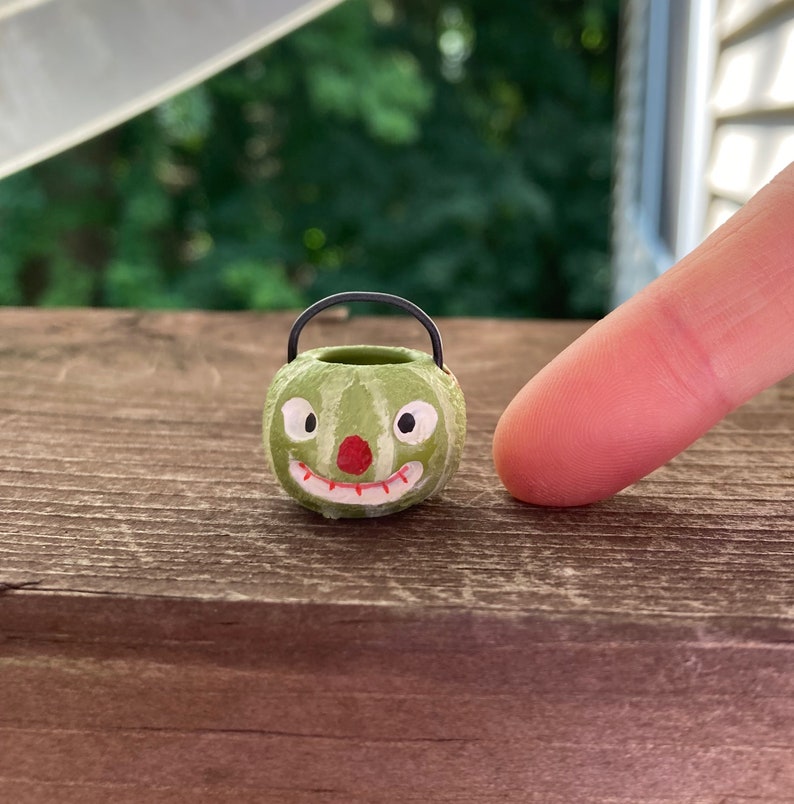 🎃Halloween candy bucket ornaments💀