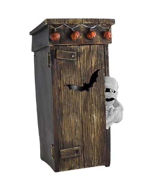 Funny Outhouse Mummy Toy