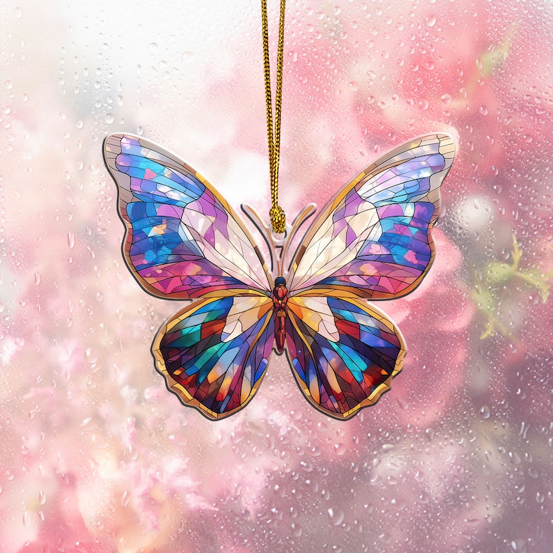 🌈Colorful Butterfly Acrylic Decoration🦋