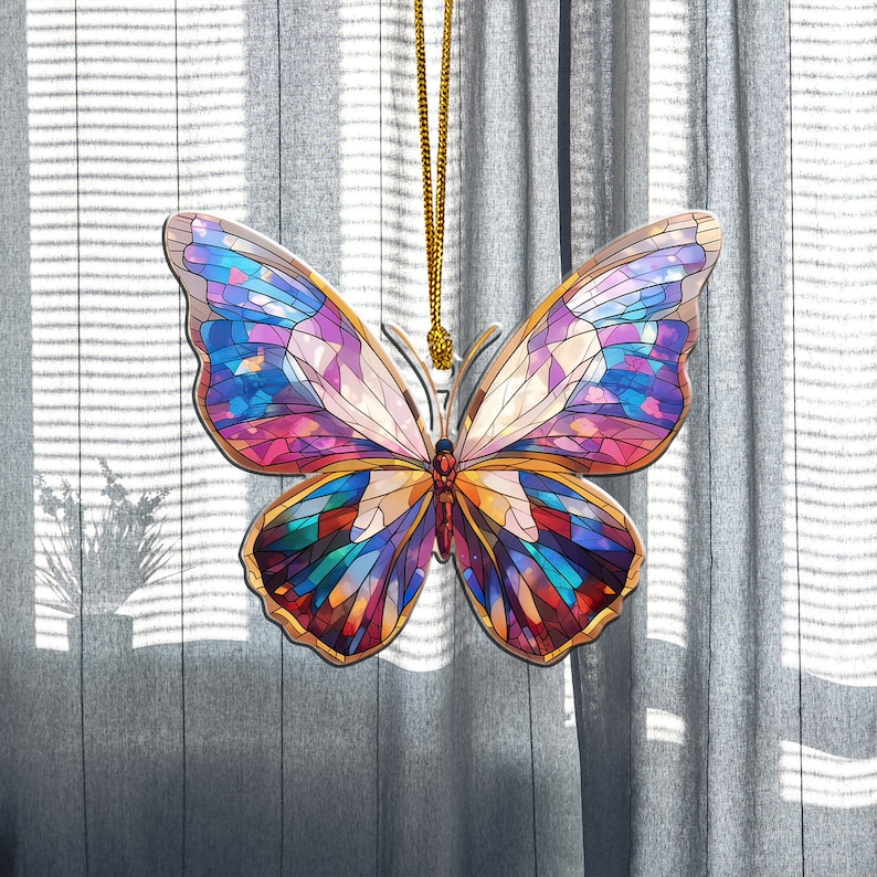 🌈Colorful Butterfly Acrylic Decoration🦋