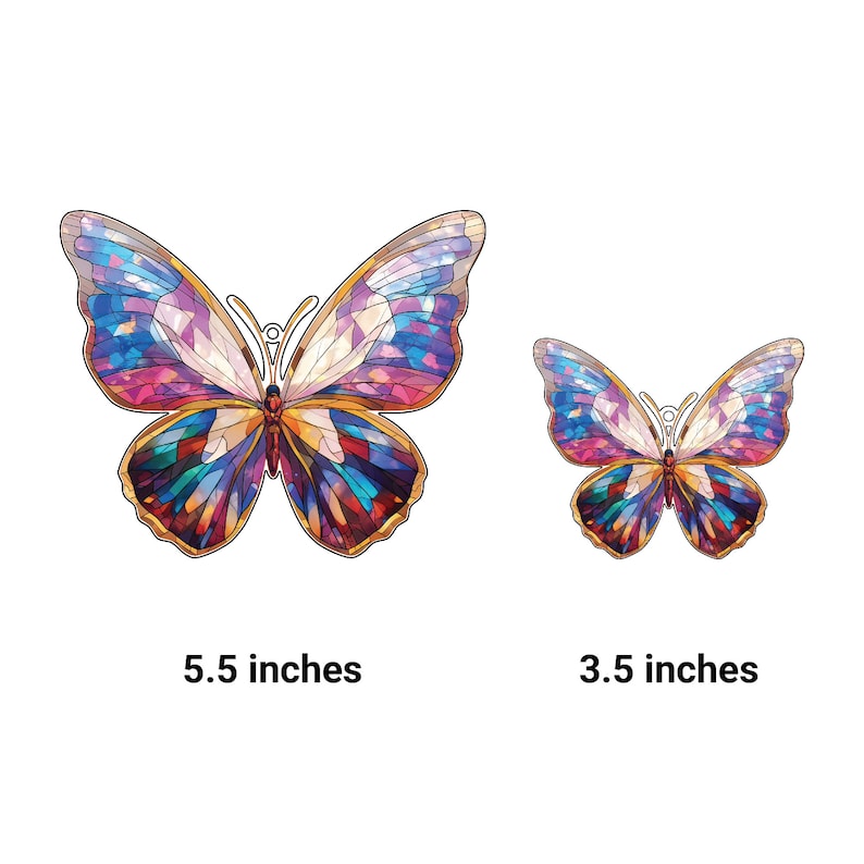 🌈Colorful Butterfly Acrylic Decoration🦋