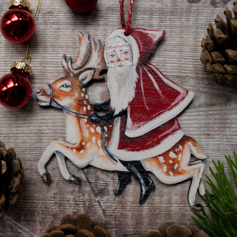 🎅Santa Claus reindeer pendant🎄