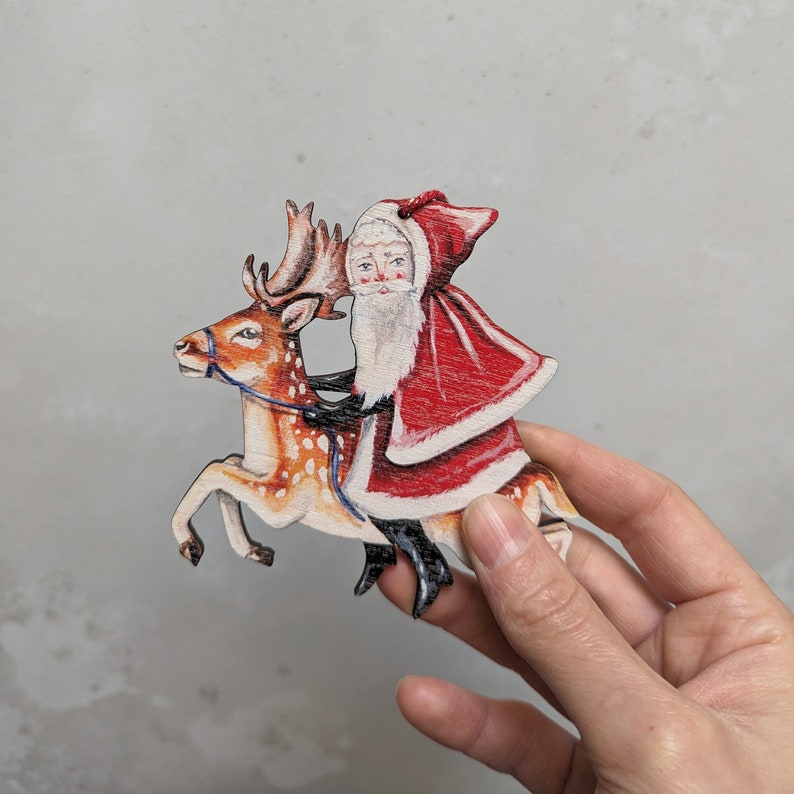  🎅Santa Claus reindeer pendant🎄