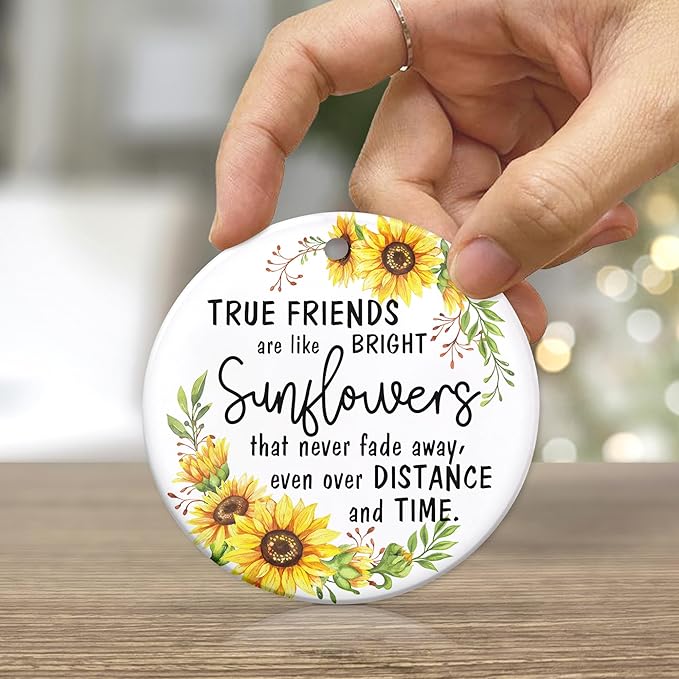 🥰友谊圆形双面挂件💋