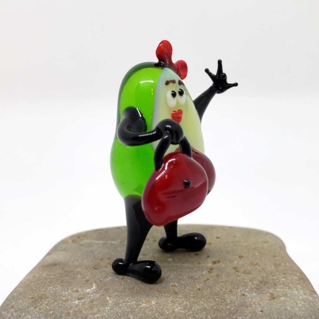 🥑Cool Avocado Family Ornament😍