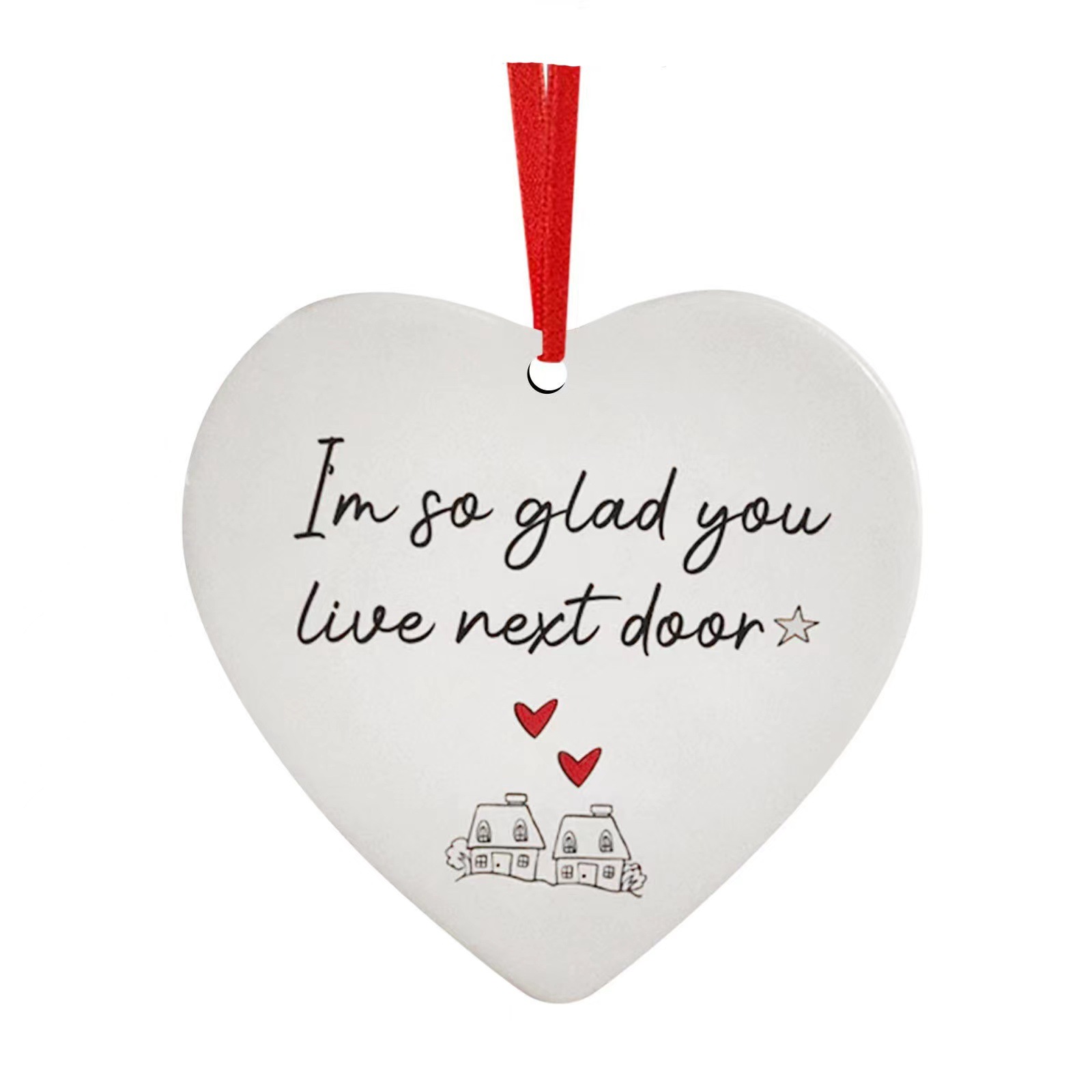 🎅Christmas Heart Hanging Ornament💝