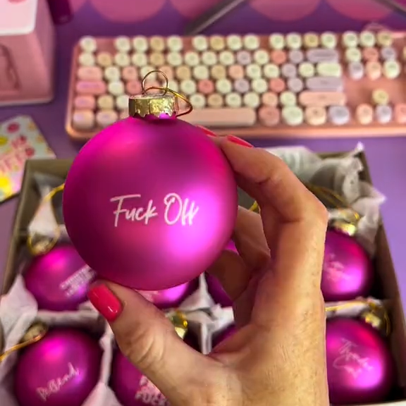 🎄 Early Christmas Sale 🎁Christmas Funny Offensive Bauble-Rude Baubles