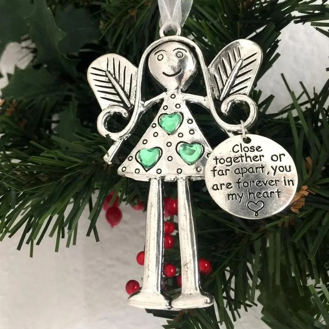 😇Crazy Beautiful Friends Forever - Angel Ornament
