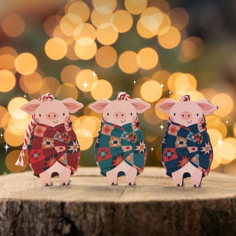 🐷Pigs in Blankets Christmas Decorations