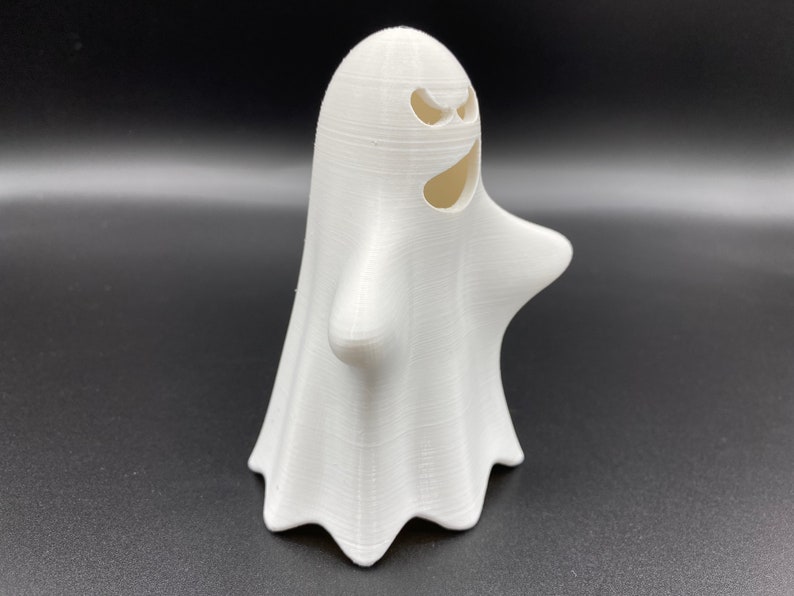 Spooky Ghosts Flickering LED Candle (3PSC)