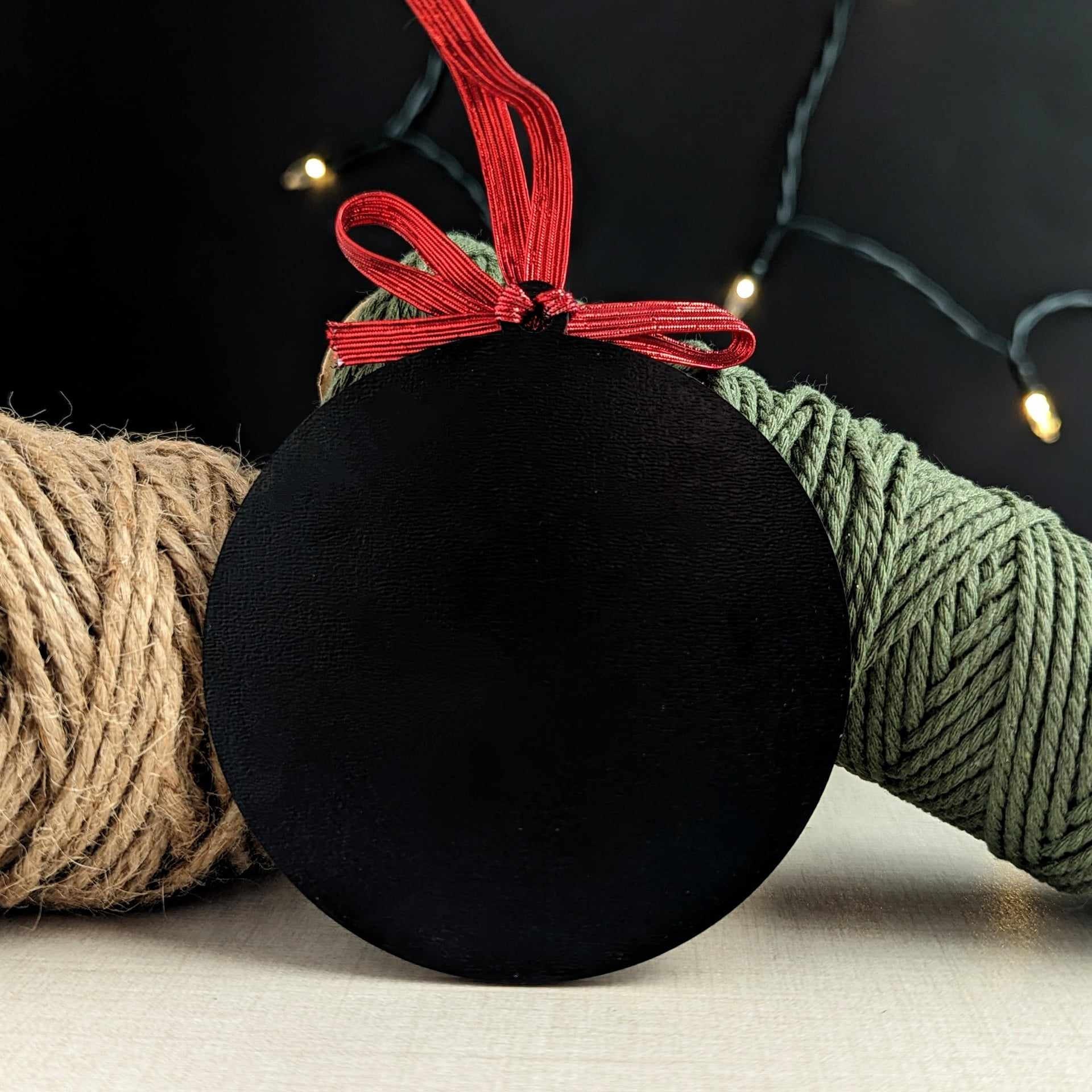 😈Dark Humor Sibling Christmas Ornament