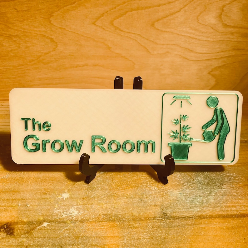 😵The Grow Room Sign