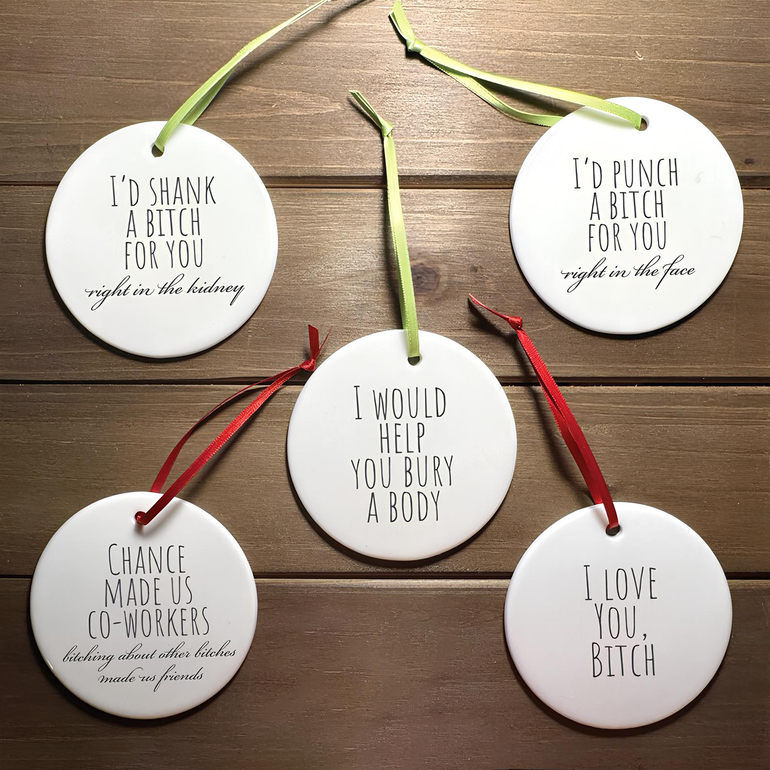 Funny Christmas Ornament