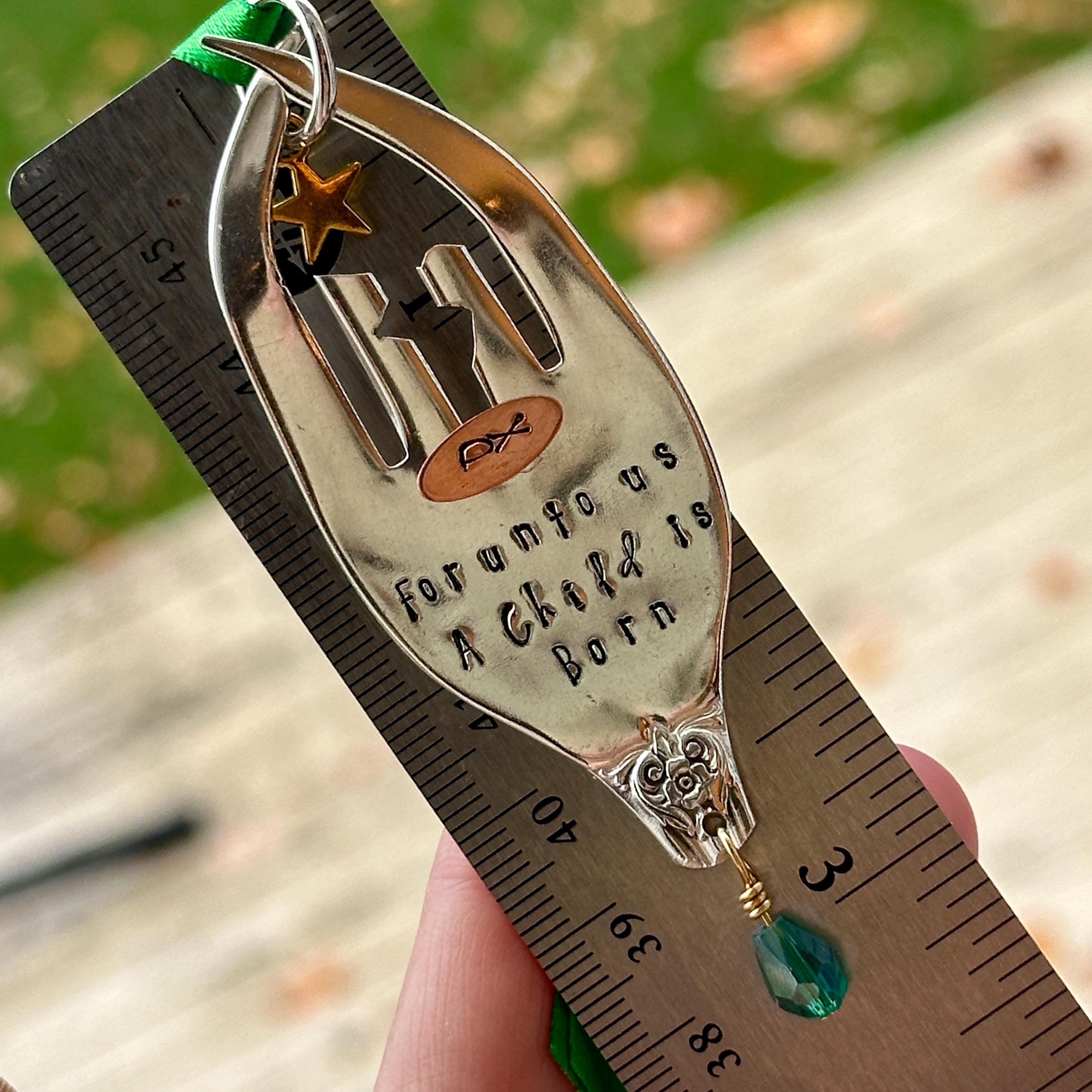 🤘 Fork Nativity Ornaments