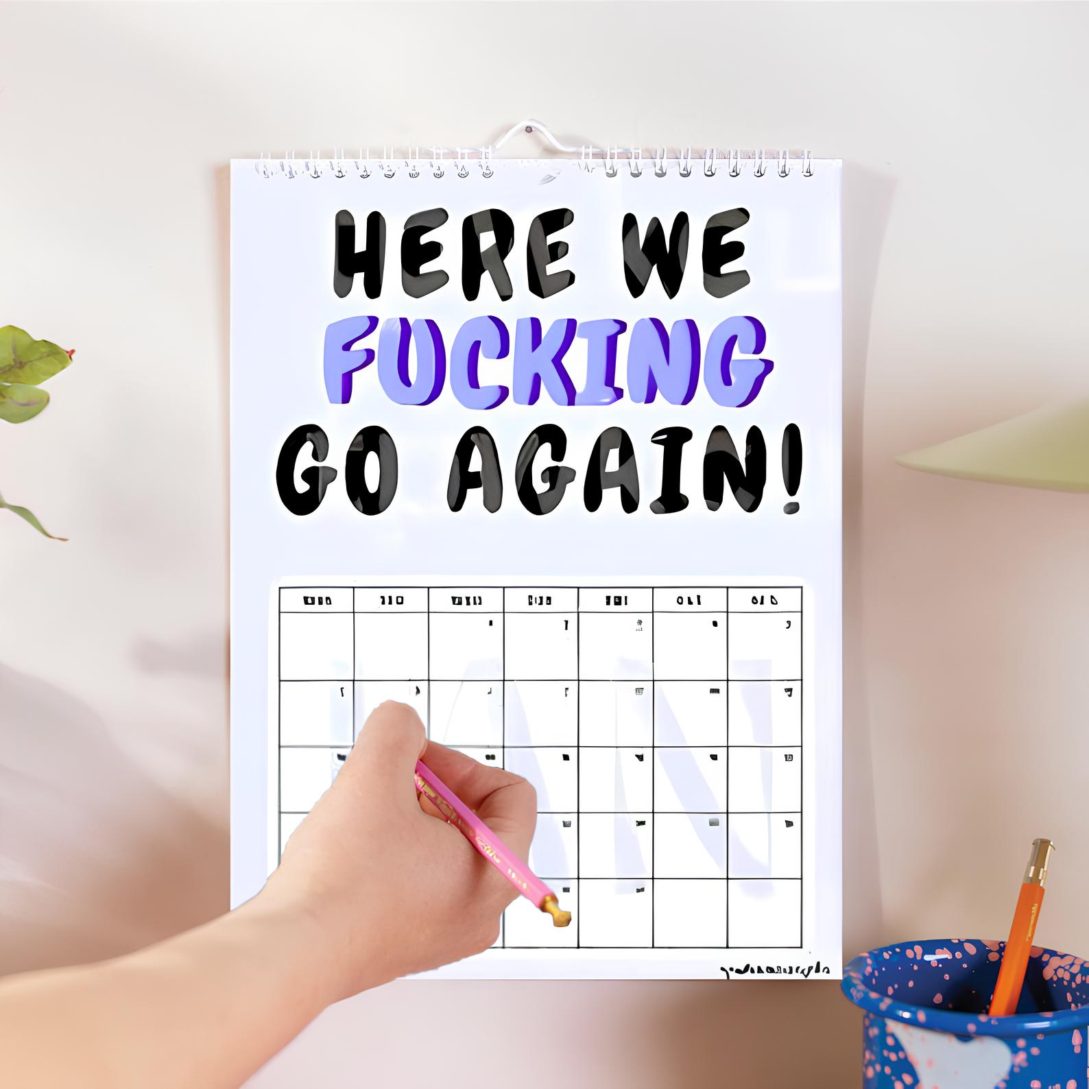 F*ck It, It's 2025 Calendar