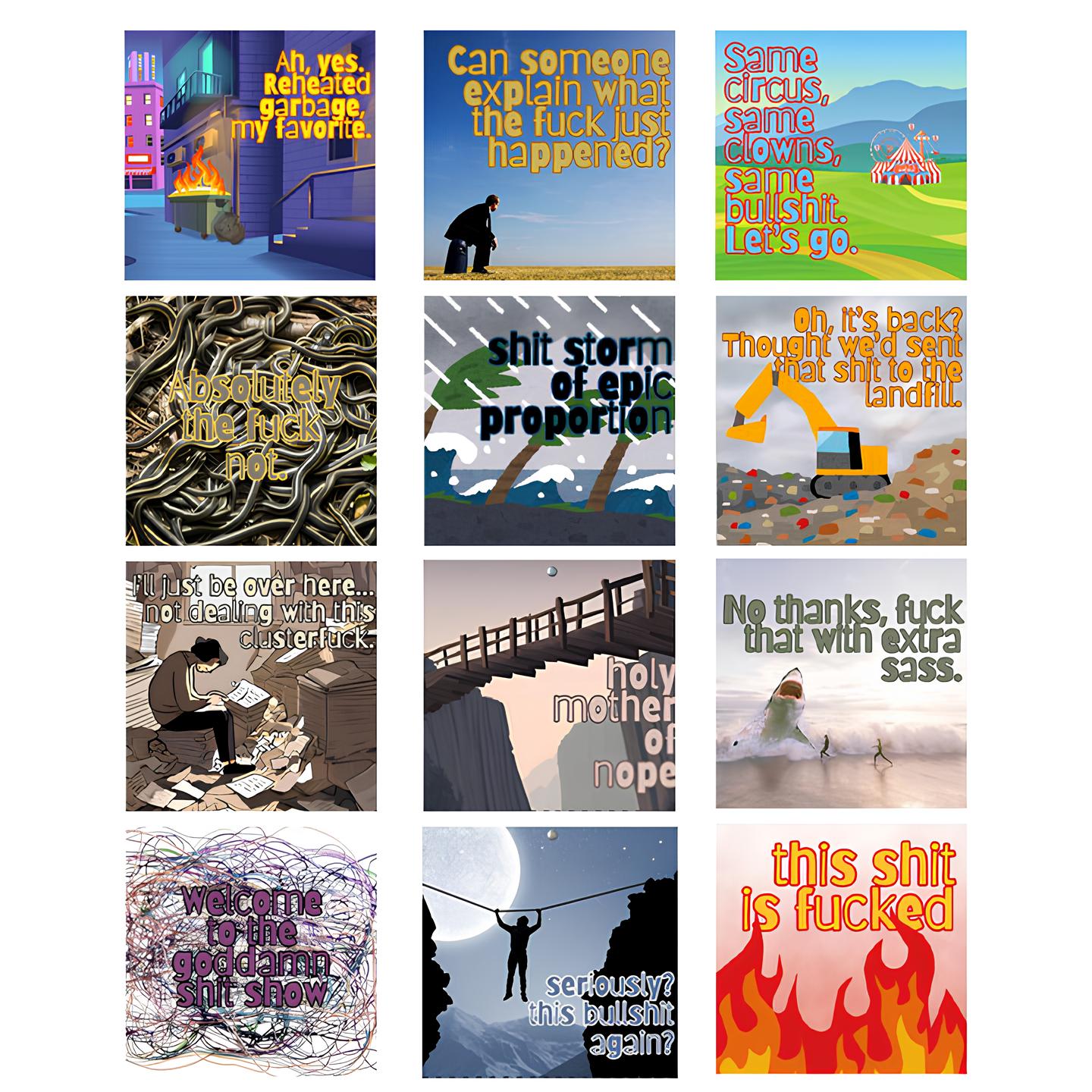 Sh*t's F*ucked. Let's go😂What the Fuck Calendar