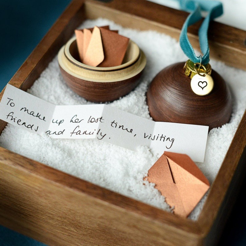 🎇Hopes Wishes And Intentions Christmas Bauble🥰