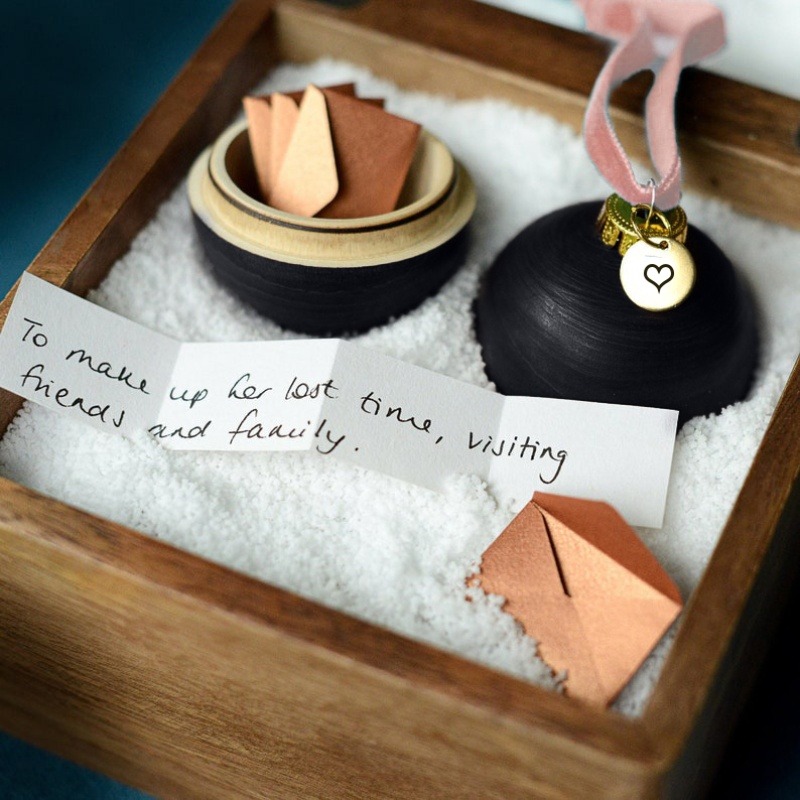 🎇Hopes Wishes And Intentions Christmas Bauble🥰