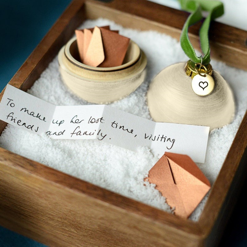 🎇Hopes Wishes And Intentions Christmas Bauble🥰