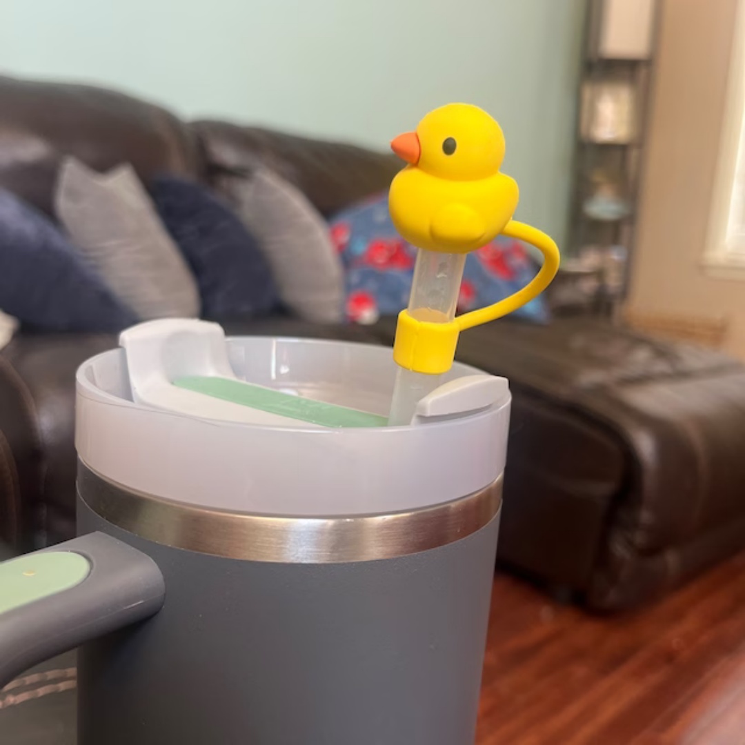 Silicone Animal Straw Covers Cap