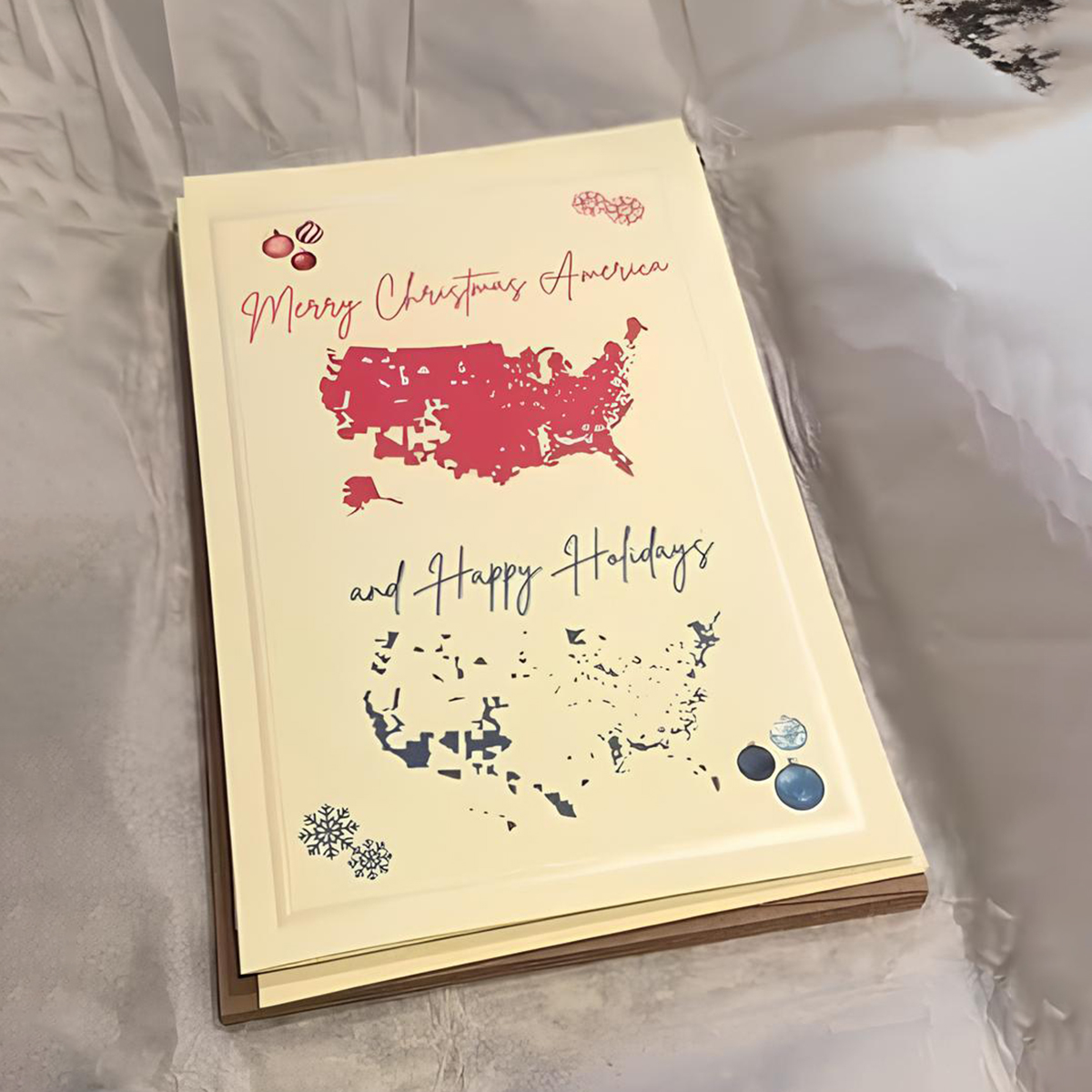🎄2024 Merry Christmas America Card