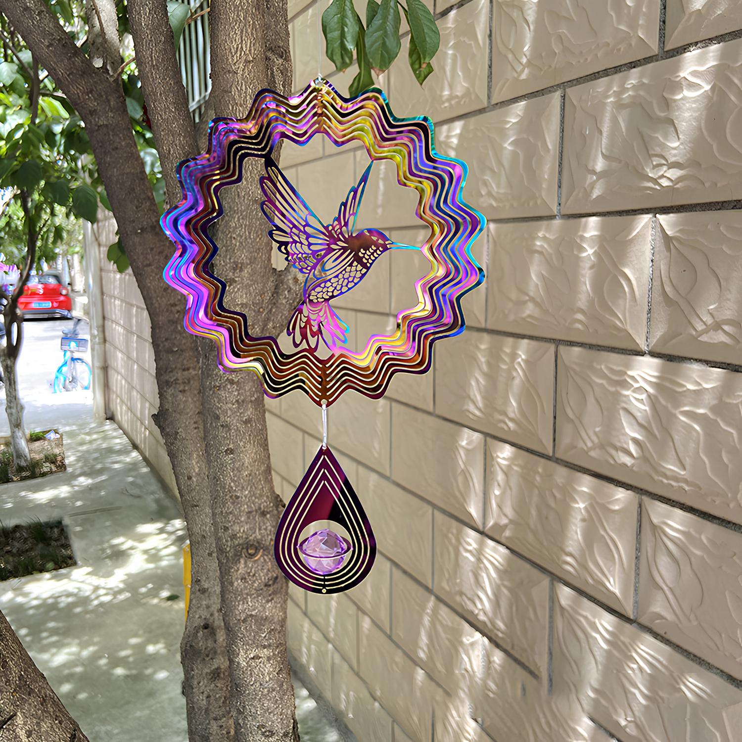 3D Butterfly Wind Chime Decoration