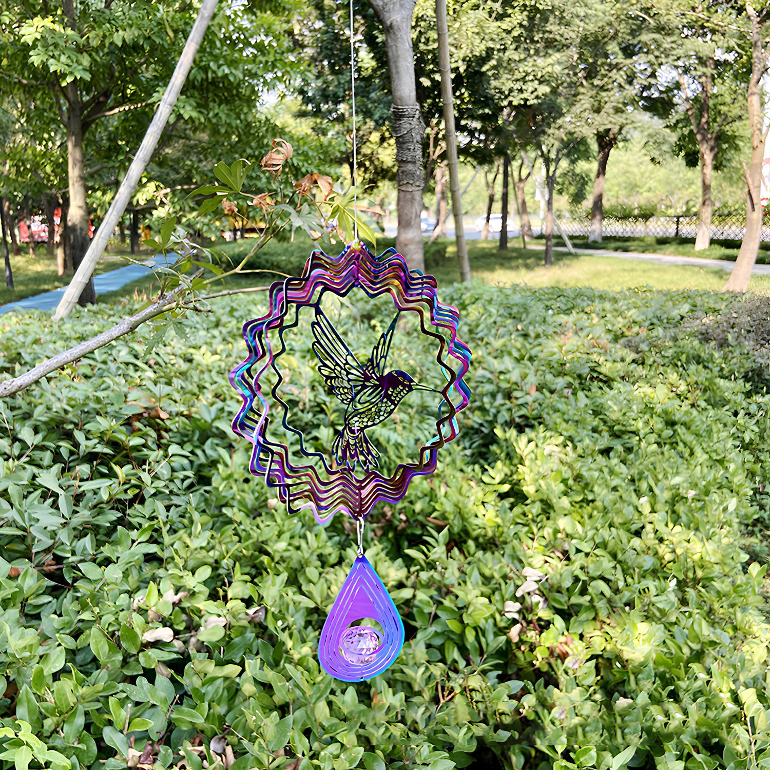 3D Butterfly Wind Chime Decoration