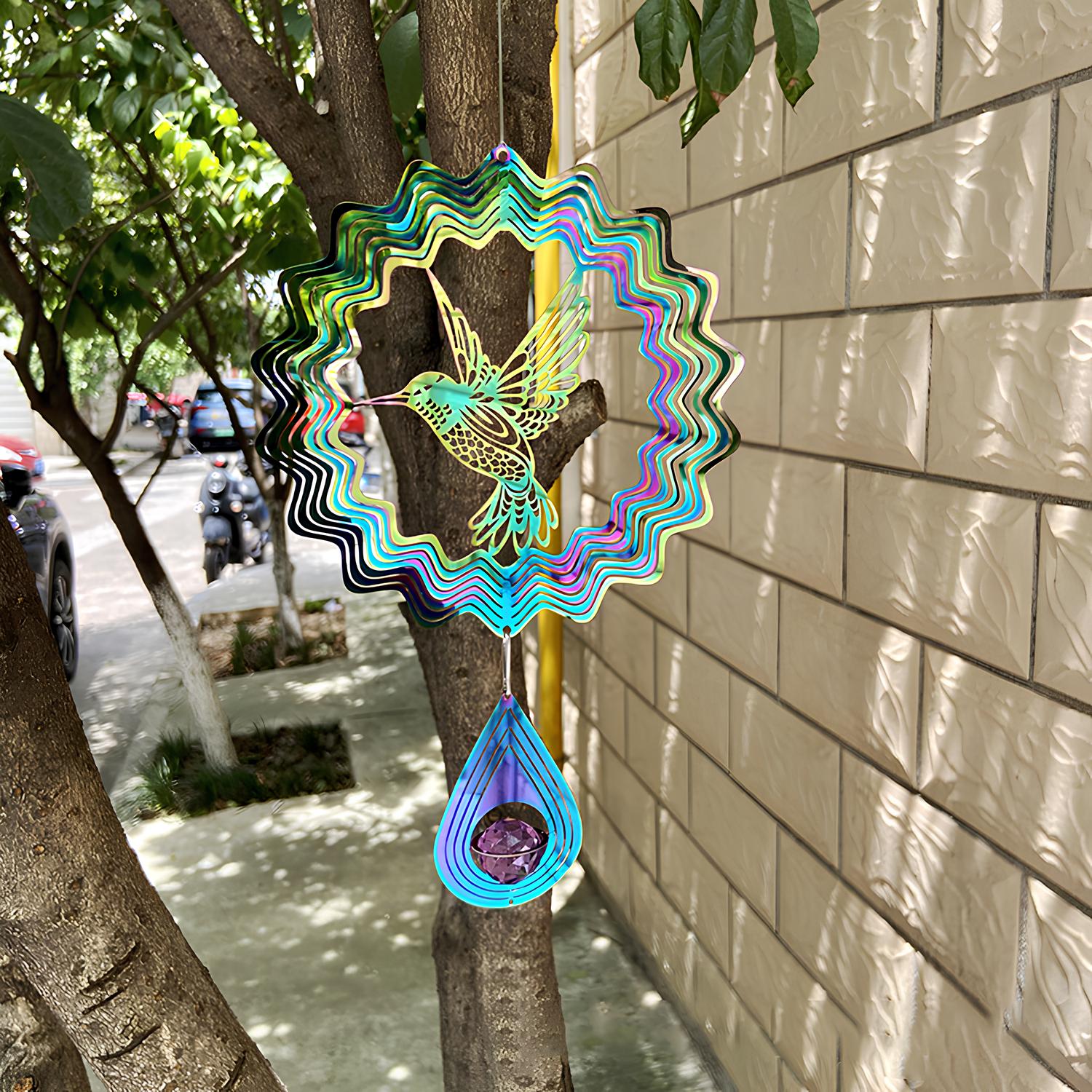 3D Butterfly Wind Chime Decoration