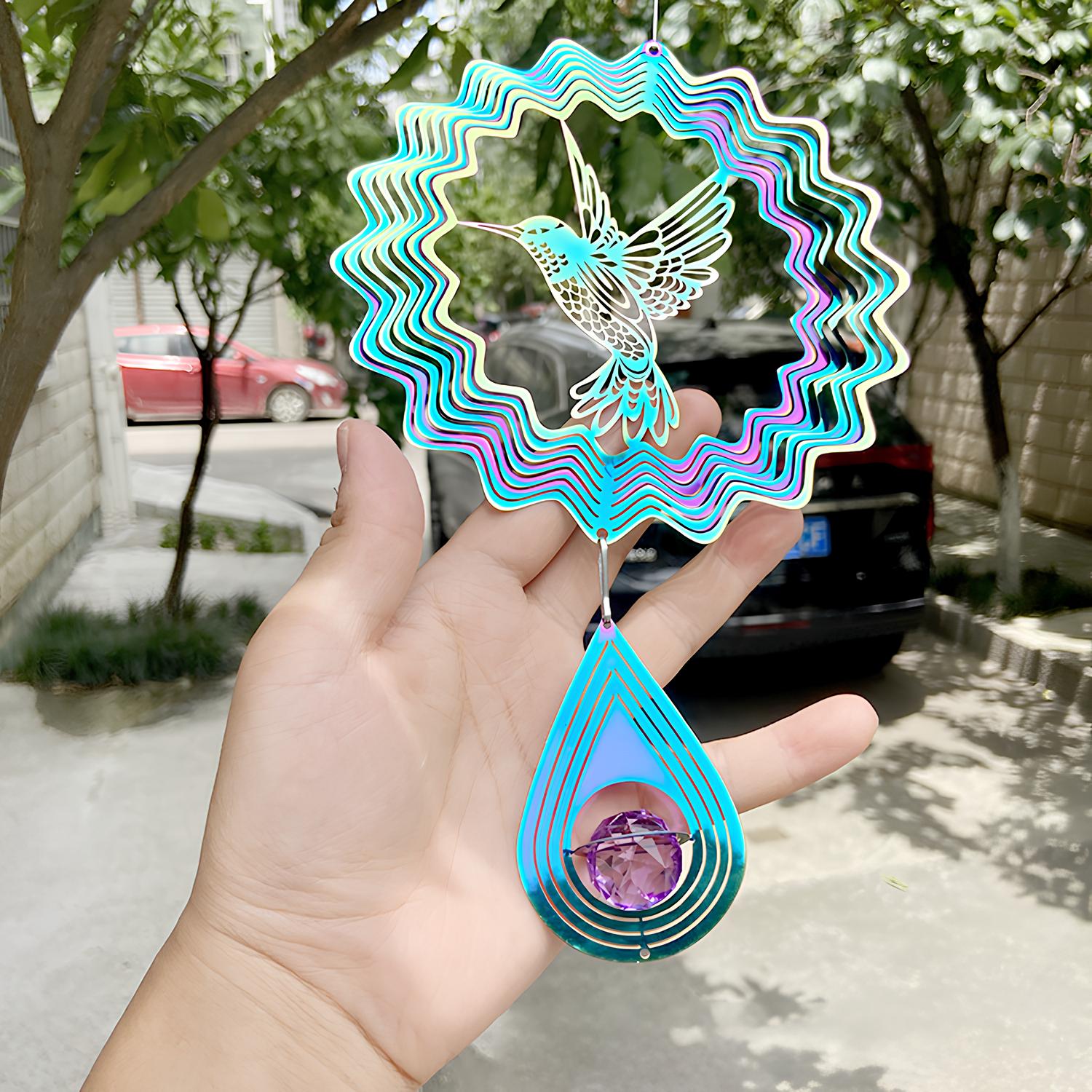 3D Butterfly Wind Chime Decoration