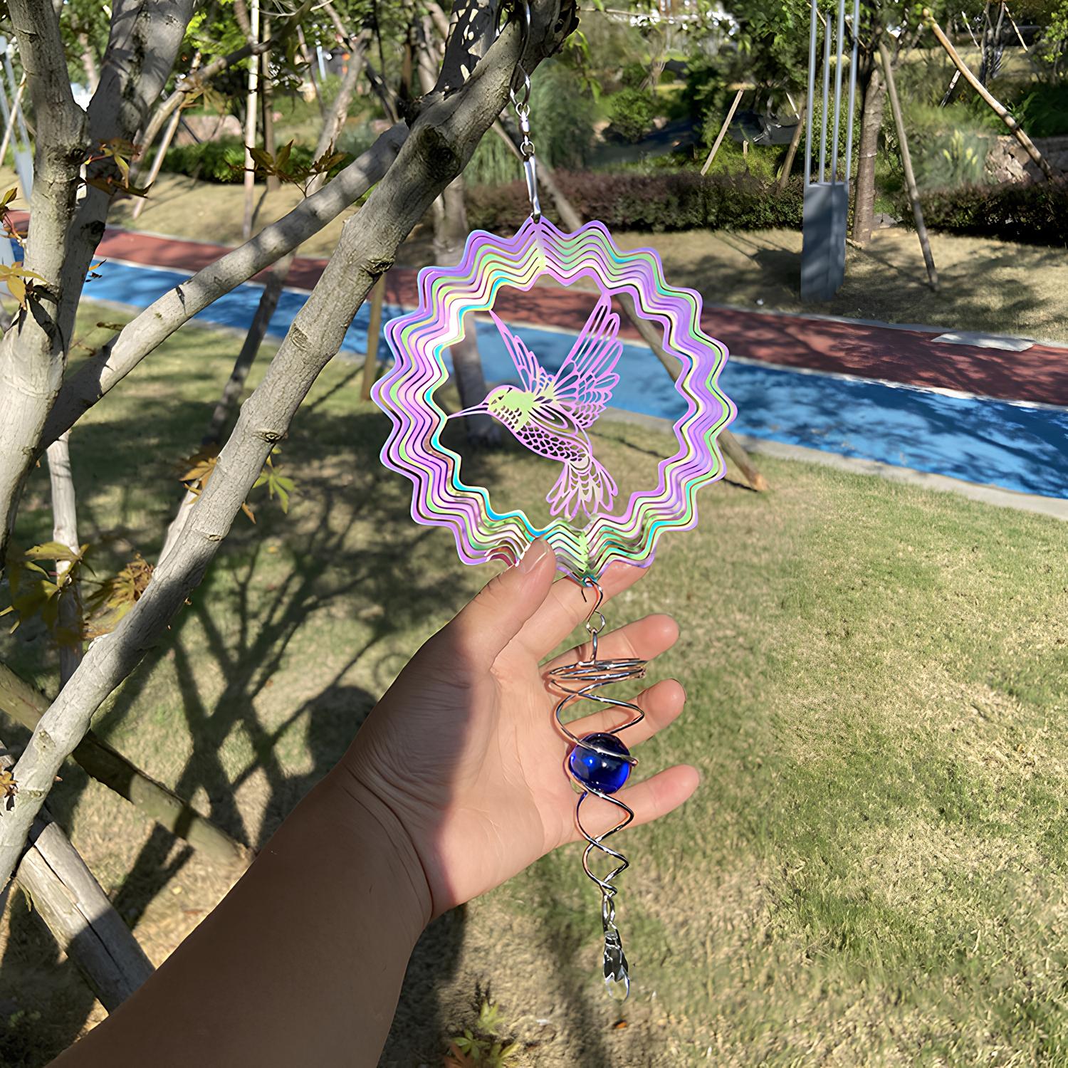 3D Butterfly Wind Chime Decoration