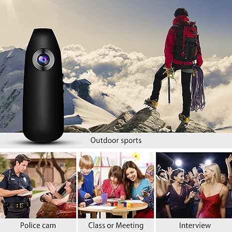 Mini Wireless Clip-on HD Body Camera
