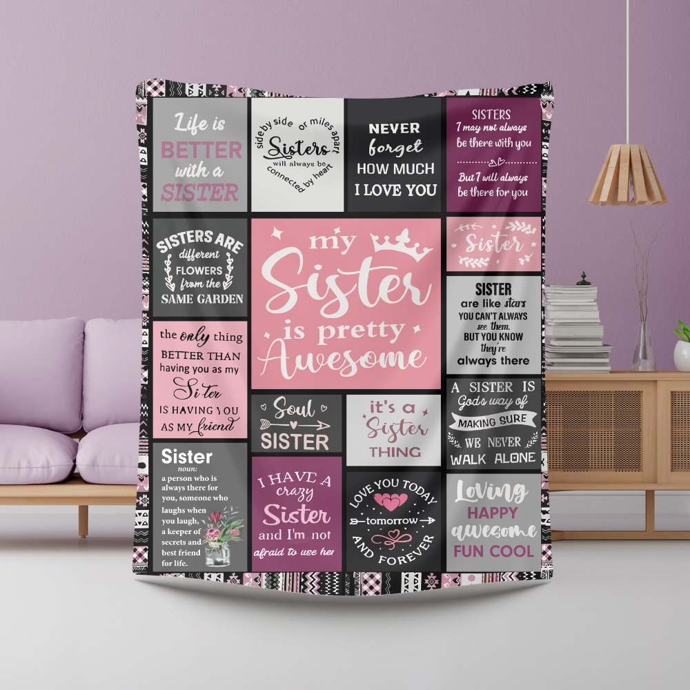👩‍❤️‍👩Soul Sister Blanket | Heartfelt Gift🎁
