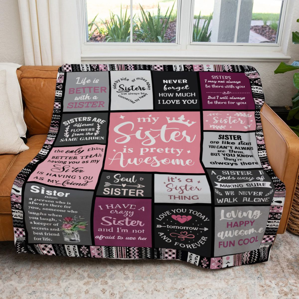 👩‍❤️‍👩Soul Sister Blanket | Heartfelt Gift🎁