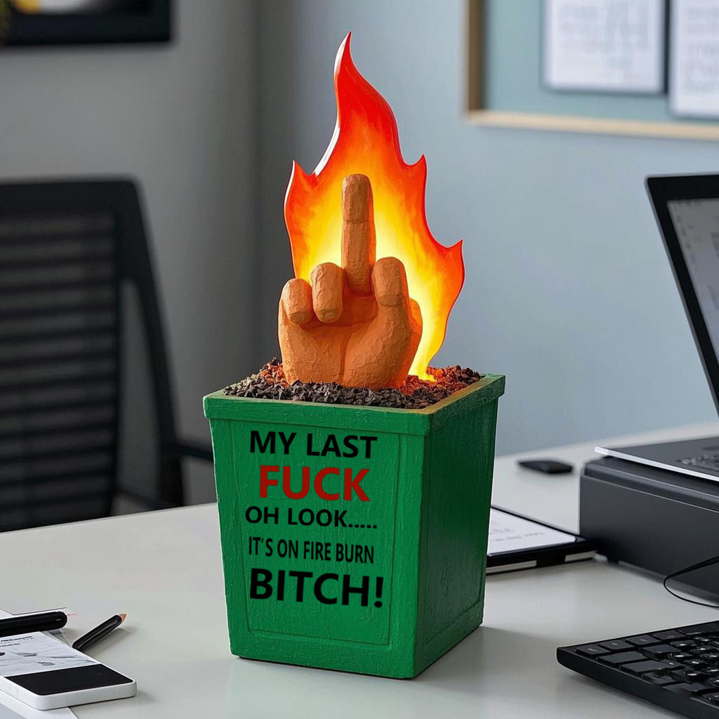 💥HOT SALE 50% OFF - FUNNY BURN FIRE STATUE🎁