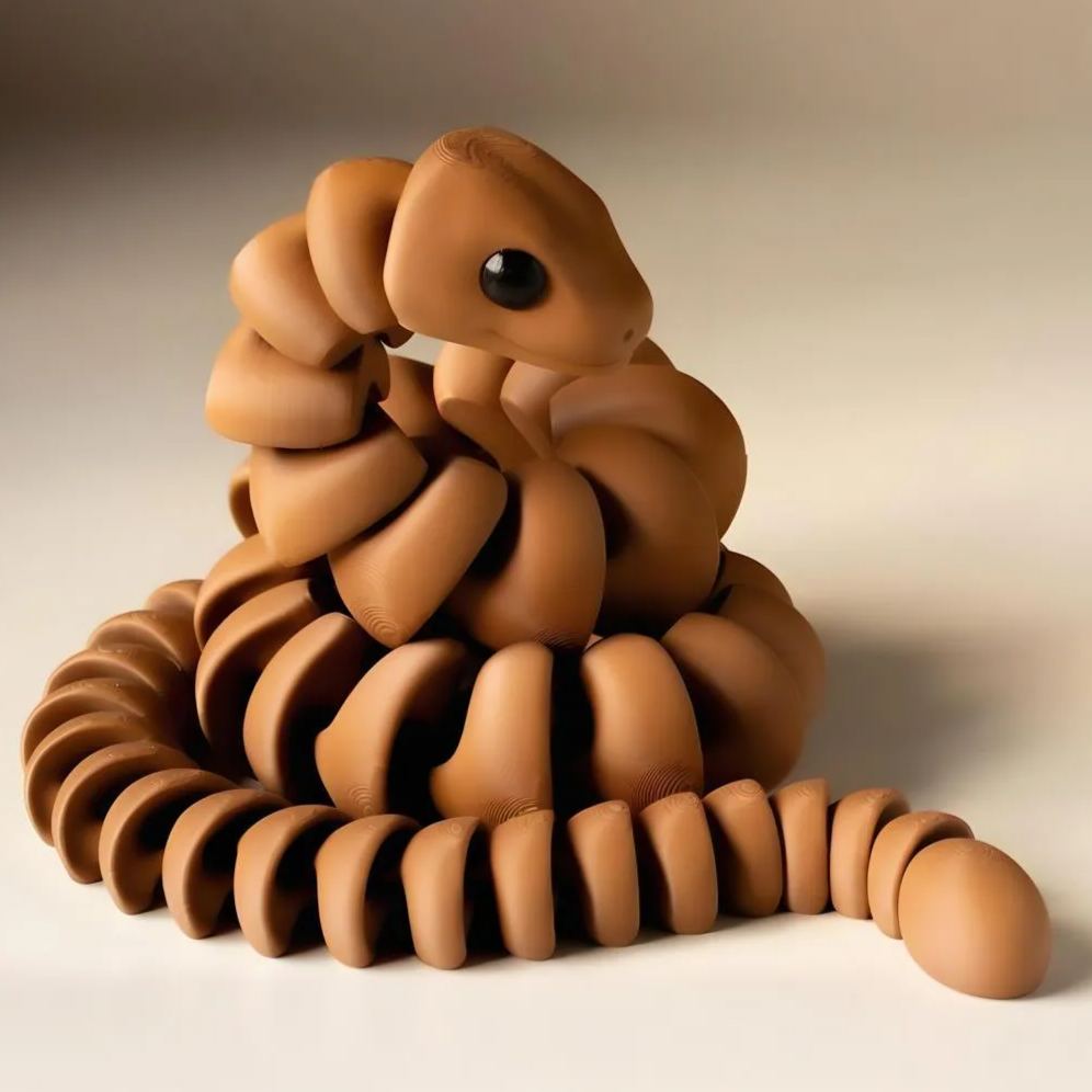 3D Printed Articulating Snake