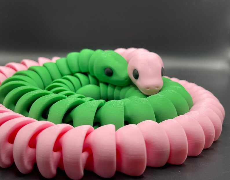 3D Printed Articulating Snake