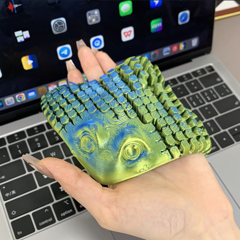 3D Printed Manta Ray Fidget Toy