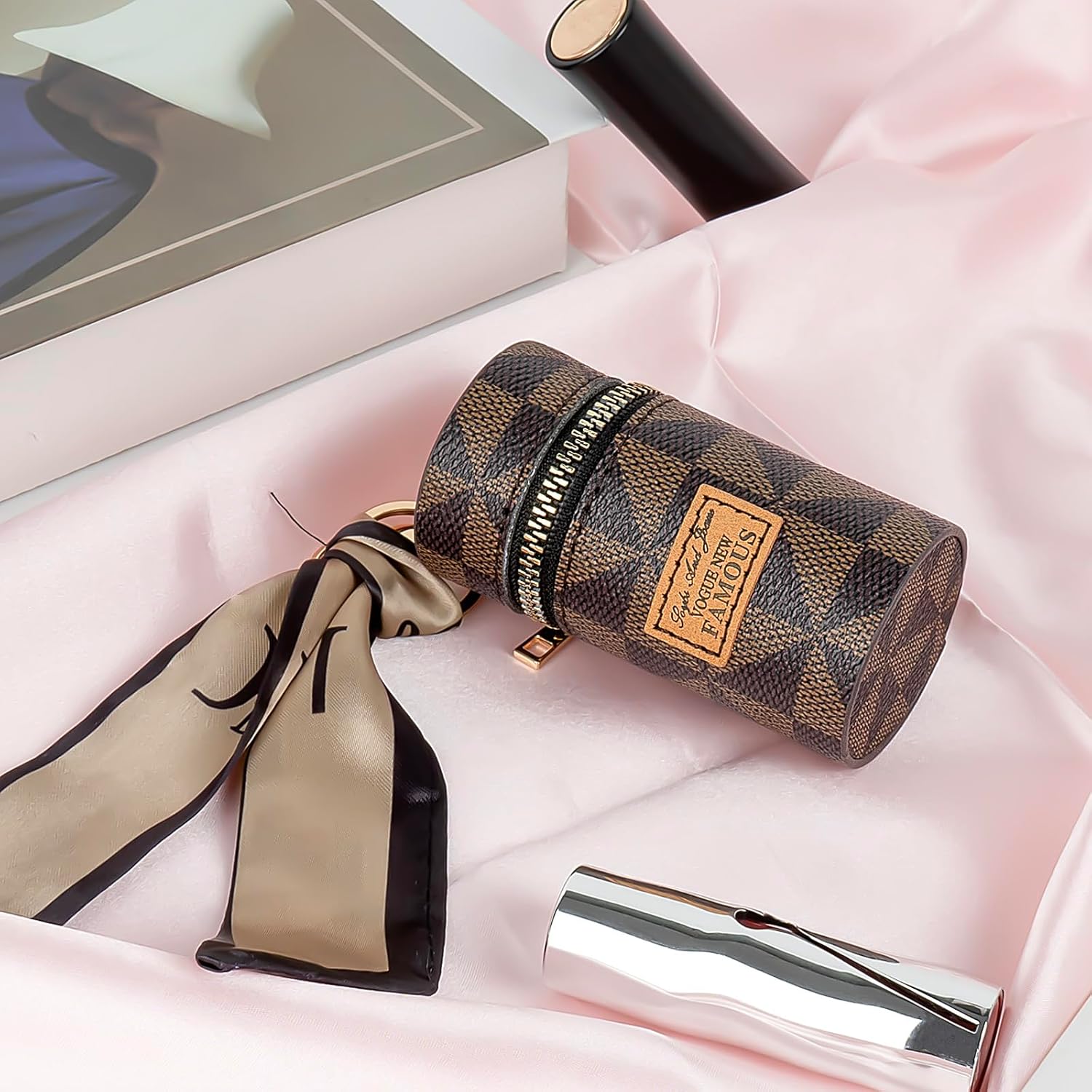 🔥Hot Sale🔥 💼Luxury Leather Lip Gloss Bag💼