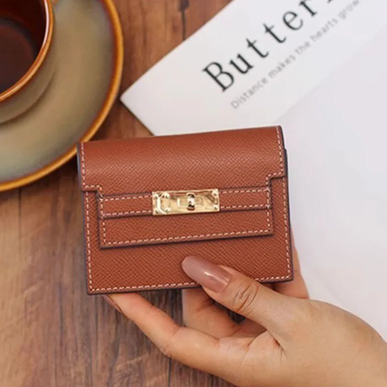 💼Genuine leather small card holder💼