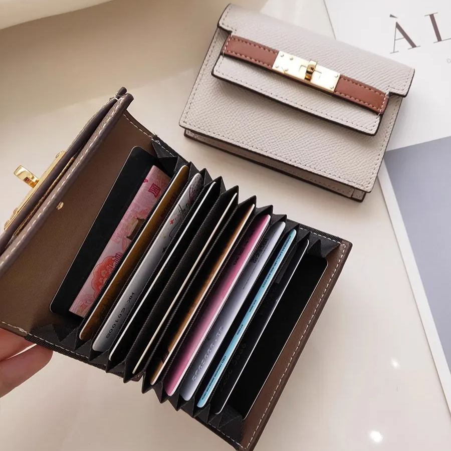 💼Genuine leather small card holder💼